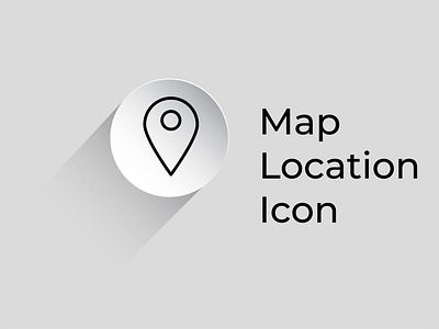 Map Location Icon in Adobe Illustrator | Graphics House