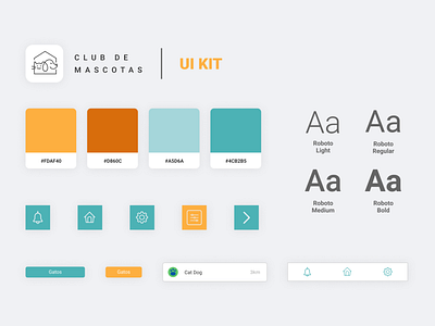 Club de Mascotas UI KIT