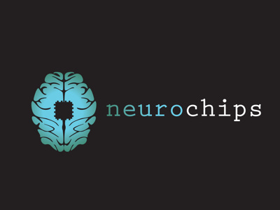 neurochips branding identity logo