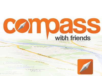 compass with friends app logo