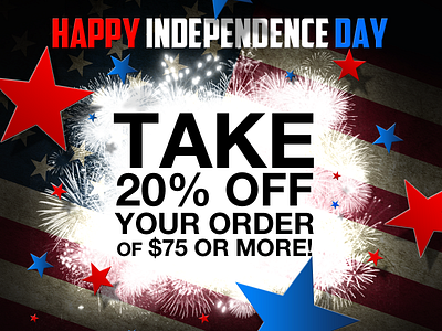 4th of July ad 4th of july ad sale