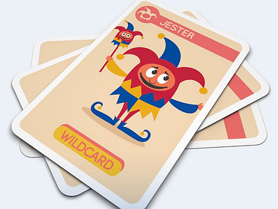 He can be anything card game family game jester joker medieval wild card