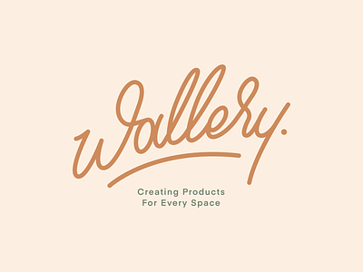 Wallery branding graphic design guatemala illustration lettering logo typography vector