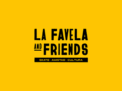 La Favela & Friends adobe branding design favela graphic design guatemala illustration illustrator lettering logo procreate school skate skateboarding typography vector