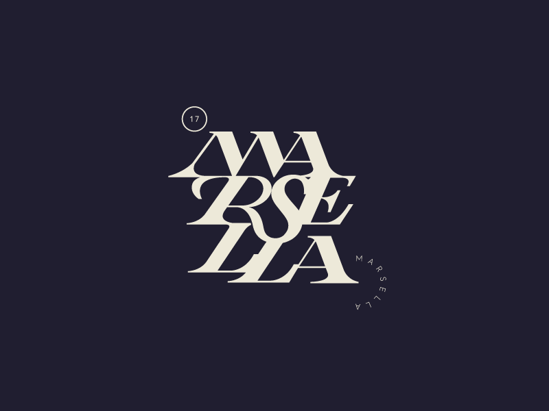 Marsella | v1 17 music madrid brand band logo tipografia typography lettering marsella