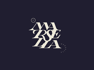 Marsella | v1 17 brand band lettering logo madrid marsella music tipografia typography