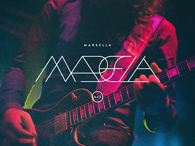 Marsella | v2 17 brand band lettering logo madrid marsella music tipografia typography