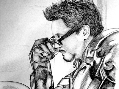 Iron Man comic drawing illustration iron man