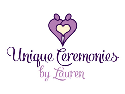 Unique Ceremonies branding design icon logo