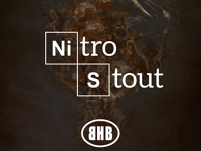Nitro Stout beer branding breaking bad logo