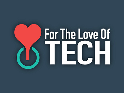 For The Love of Tech branding design icon logo technology