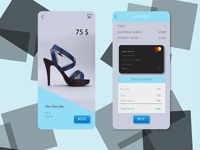 Challenge 002 002 credit card daily 100 challenge dailyui design illustration screens shoes ui ui design