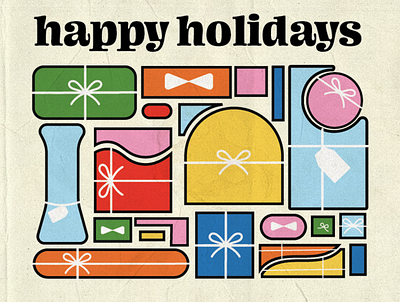 Happy Holidays! christmas holiday holiday card holiday design holiday season merry christmas merry xmas presents