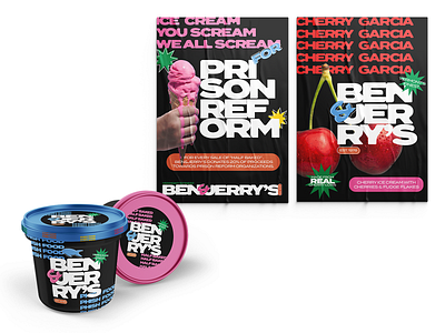 Ben&Jerry's Mock Rebrand