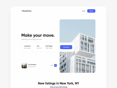 Real Estate Property Landing Page