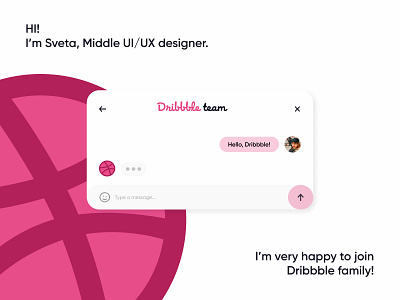 Hello Dribbble! design dribbble uidesign web