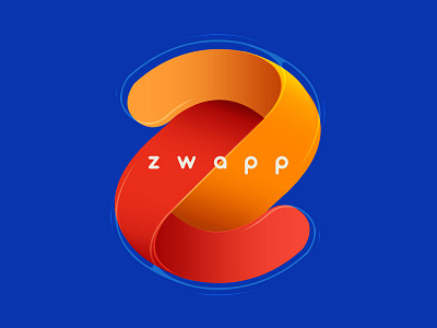 zwapp - Advertising & Branding brand identity branding gradient icon logo typography ui ux