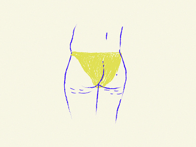 butt illustration