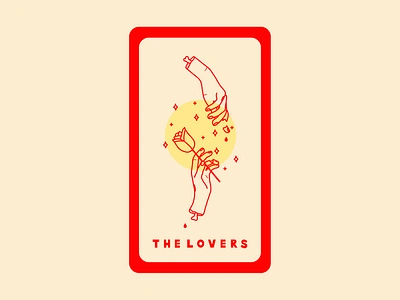 the lovers tarot card hands illustration inktober lovers tarot tarot card tarot design the lovers