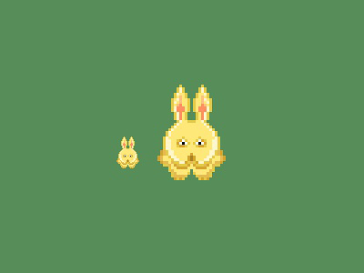 rabbit pixel