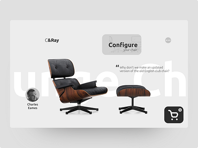 Dribbble Weekly Warm-Up | Lounge Chair page