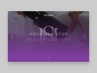 Safi Miran Beauty design figma ui ux web webflow website