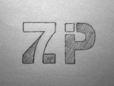 Rebound me 7zip doodle monogram paper pencil