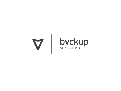 Bvckup, version 2, revision 2