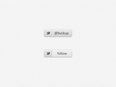 Follow, just follow button follow twitter