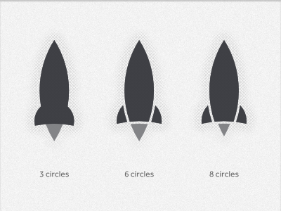 Rockets vs Circles rocket