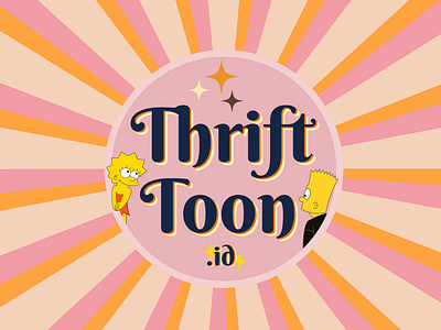 Thrift Toon Logo Vintage