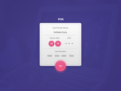 Daily UI #002 - Checkout card challenge checkout clean form interface minimal photoshop simple ui user ux