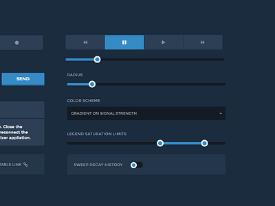 Scanse Visualizer Desktop Application - UI