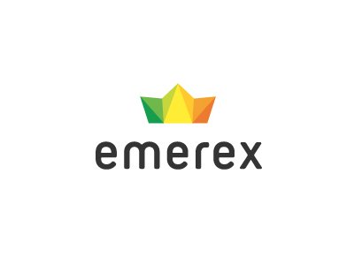 Emerex Logo 3d branding emerex graphic design logo shapes software will rodenbough
