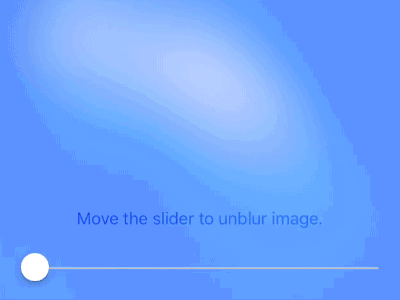 PSA: change blur radius interactively since iOS 10 animation blur ios ui uikit