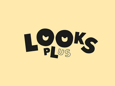 Looks Plus Us Logo branding logo mark