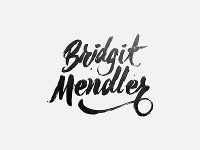 Bridgit Mendler Logo album branding bridgit logo mark mendler music
