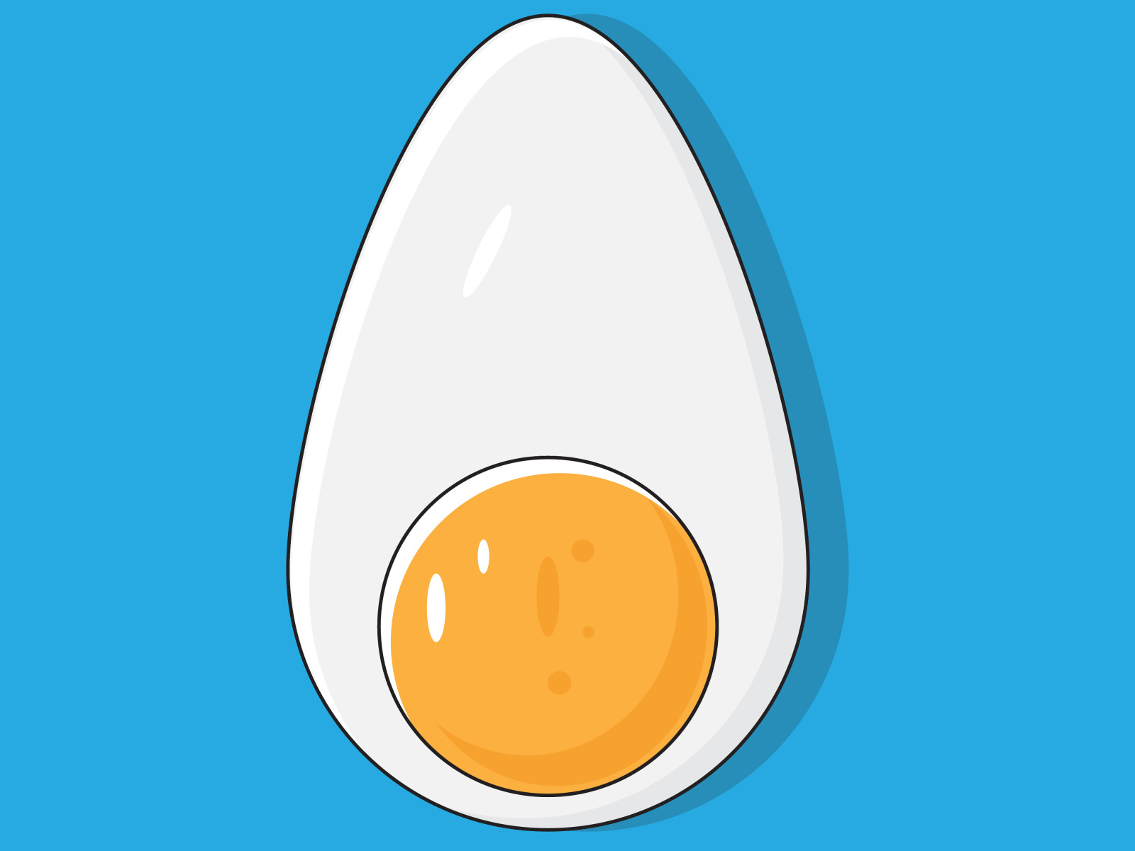 Egg Vector art by Sohanur Rahman on Dribbble