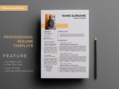 Cv/Resume Free Download Template cv graphic design modern template