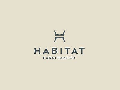 Habitat Furniture branding design icon logo typography
