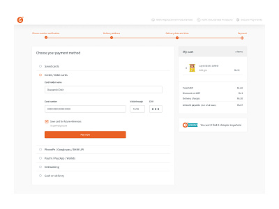 UI DAY - 2 || Grofers payment redesign