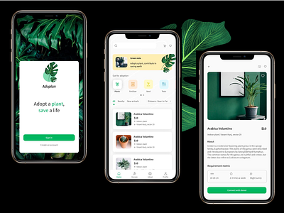 Adoplan | Plant Adoption Application