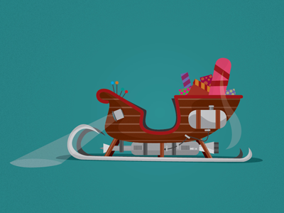 Rocket Sleigh christmas rocket sleigh wildish