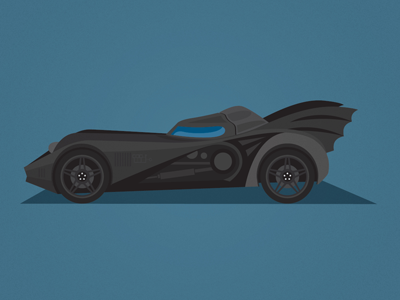 Batmobile 90s batman batmobile burton tim wildish