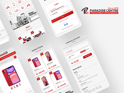 Ecommerce App Design ecommerce lease shopping