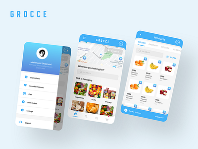 Grocery App Design app design ecommerce ecommerce shop grocery ui ux