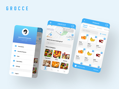 Grocery App Design