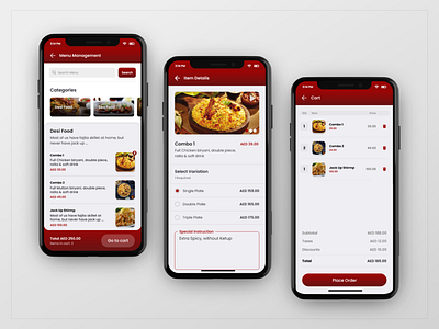 Food Menu App