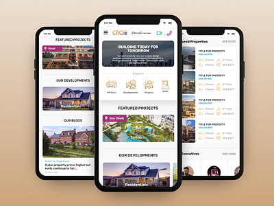 Real Estate Development App