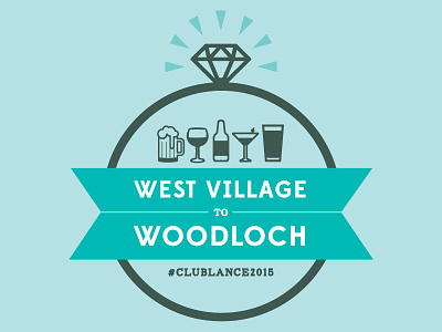 West Village to Woodloch bar crawl beer bridal shower wedding wine